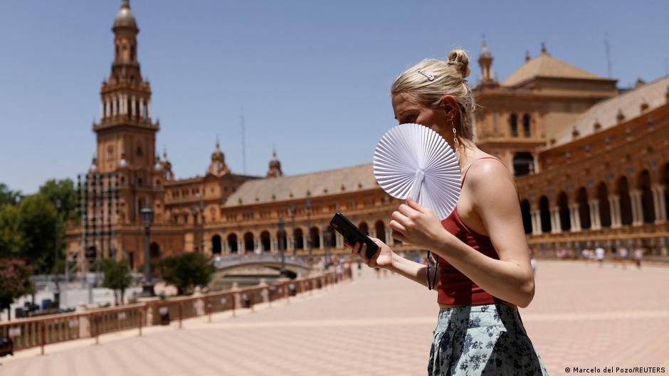 Nắng nóng ở châu Âu: