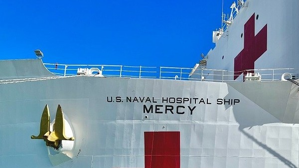 Tàu Bệnh viện Hải quân Hoa Kỳ đến Việt Nam tham gia Chương trình Đối tác Thái Bình Dương