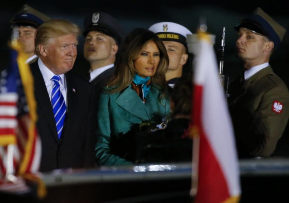 Gia đình Tổng thống Donald Trump trong chuyến công du Ba Lan gia dinh tong thong donald trump trong chuyen cong du ba lan