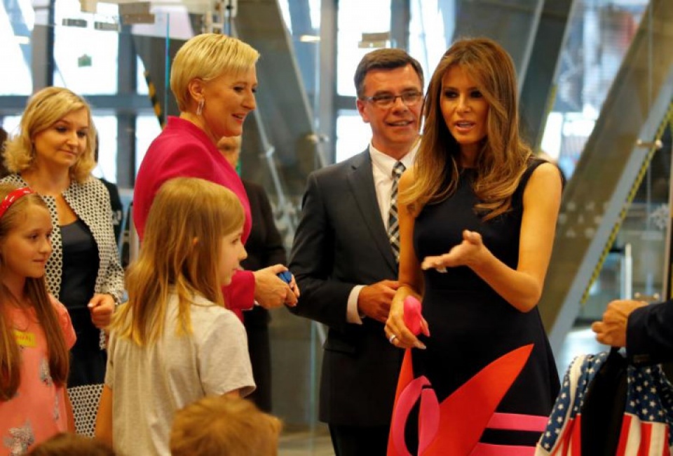 Gia đình Tổng thống Donald Trump trong chuyến công du Ba Lan gia dinh tong thong donald trump trong chuyen cong du ba lan