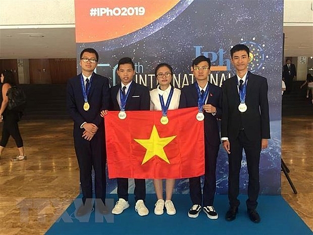 viet nam gianh 3 hcv 2 hcb olympic vat ly quoc te