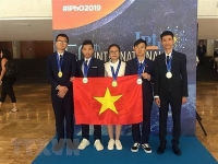 Việt Nam giành 3 HCV, 2 HCB Olympic Vật lý quốc tế