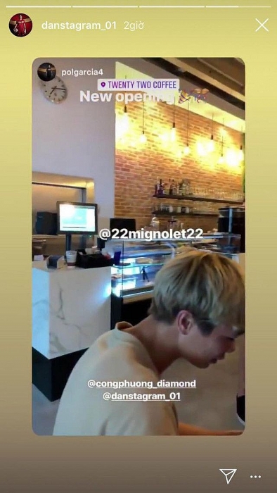 cong phuong ngoi uong cafe giao luu voi ngoi sao liverpool