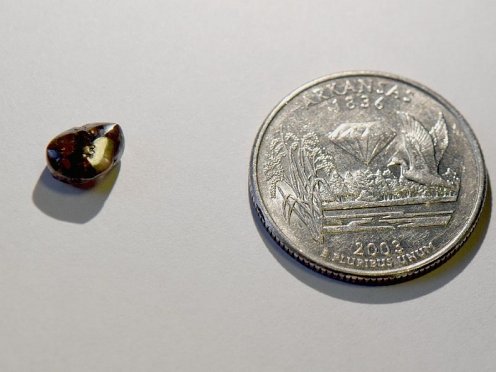 di dao quanh cong vien vo tinh nhat duoc vien kim cuong 212 carat