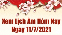 Lịch âm 11/7 - Xem âm lịch hôm nay Chủ nhật ngày 11/7/2021 chính xác nhất - Lịch vạn niên 11/7/2021