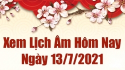 Lịch âm 13/7 - Xem âm lịch hôm nay thứ 3 13/7/2021 chính xác nhất - Lịch vạn niên 13/7/2021