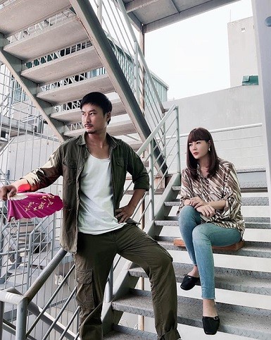 Phim Mùa hoa tìm lại: Thanh Hương - Duy Hưng nghịch ngợm ở hậu trường