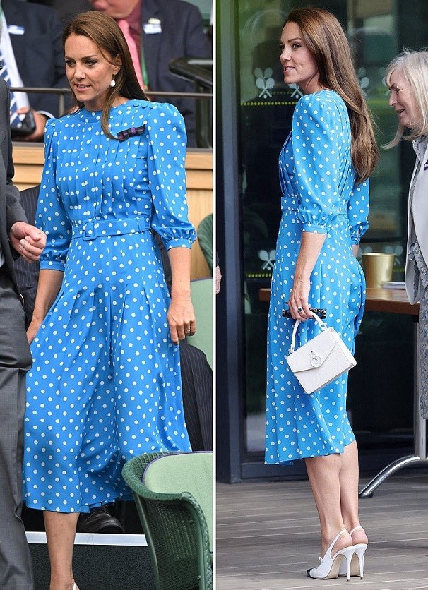 Wimbledon 2022: Vợ chồng công nước Kate đến sân, xem Novak Djokovic thi đấu