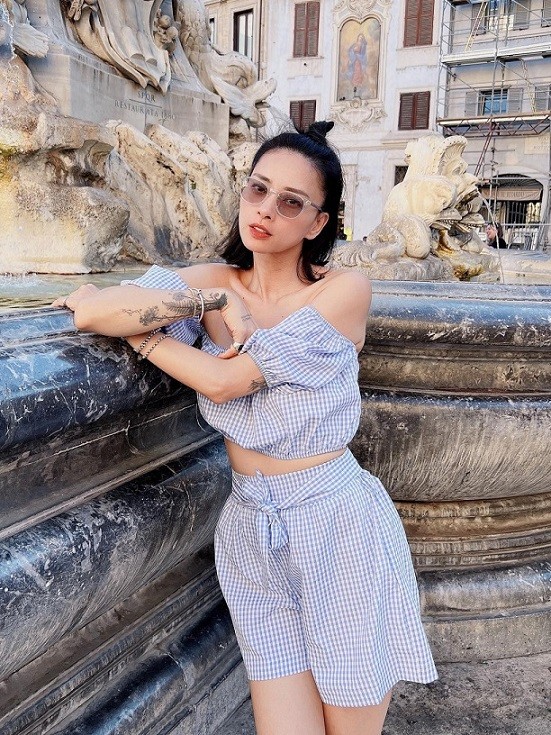 Thời trang Ngô Thanh Vân ở châu Âu