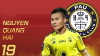 Người hâm mộ Việt Nam được xem trực tiếp các trận đấu của Quang Hải tại Pau FC