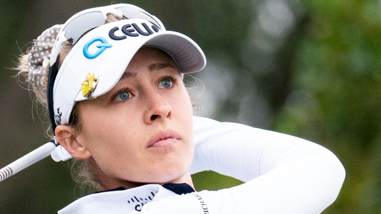 Tay golfer nữ Nelly Korda. (Nguồn: Sky Sports) Tay golfer nữ Nelly Korda. (Nguồn: Sky Sports)