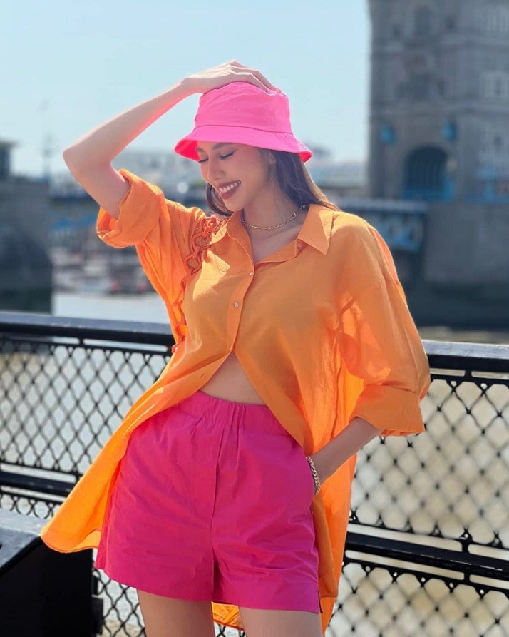 Thùy Tiên lên đồ sang trọng mà vẫn tỏa sáng tại Bồ Đào Nha và Angola