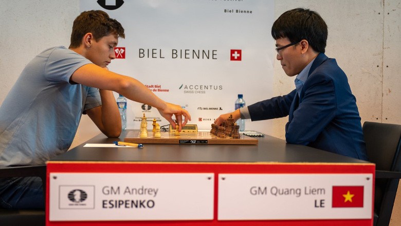 Giải cờ vua Biel Grandmaster 2022: Lê Quang Liêm lên ngôi vô địch Giải cờ vua Biel Grandmaster 2022: Lê Quang Liêm lên ngôi vô địch