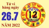 Tử vi hôm nay, tử vi 12 con giáp ngày 26/7/2022: Tuổi Ngọ tài chính bấp bênh