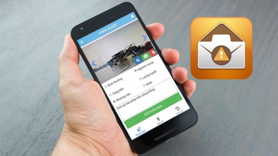 ra mat ung dung phan anh vi pham duong thuy noi dia