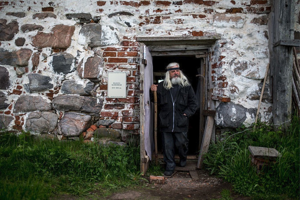 canh thanh binh cua quan dao solovetsky o bien trang mien bac nga