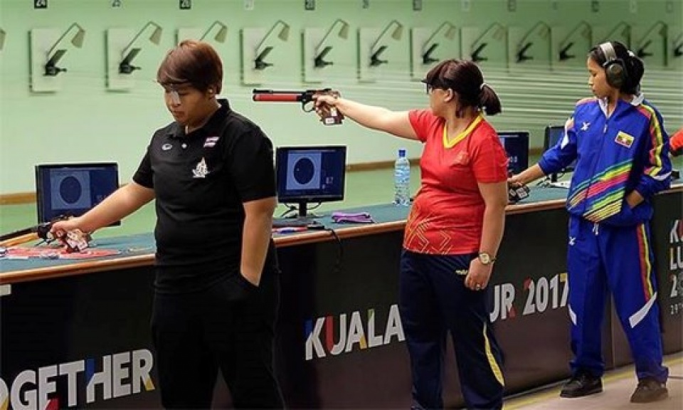 SEA Games 29: "Viên đạn Bạc" mở hàng thành tích sea games 29 vien dan bac mo hang thanh tich