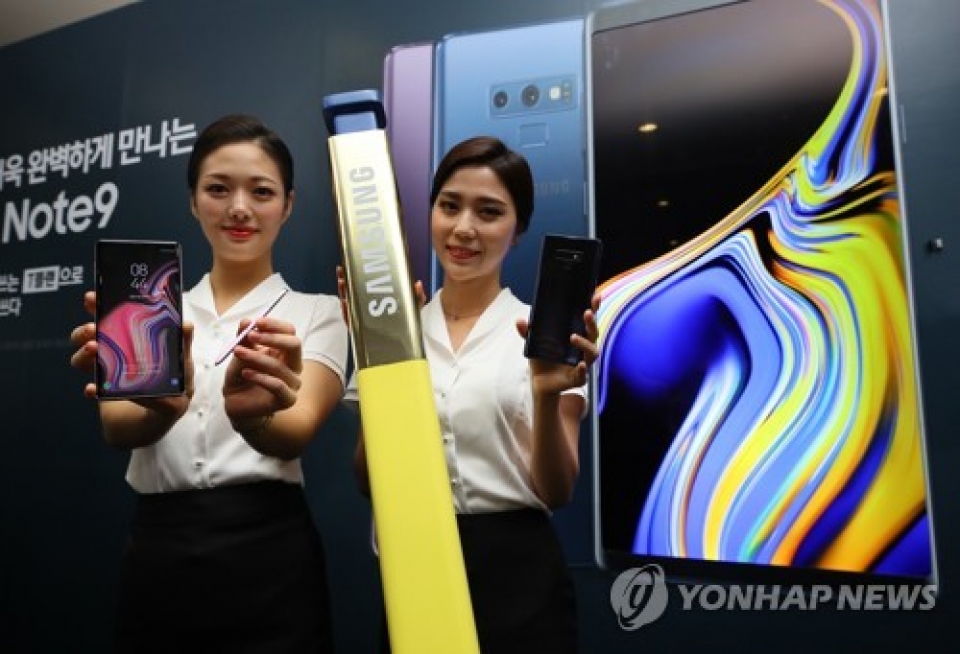 200000 galaxy note 9 duoc dang ky su dung trong ngay dau giao hang