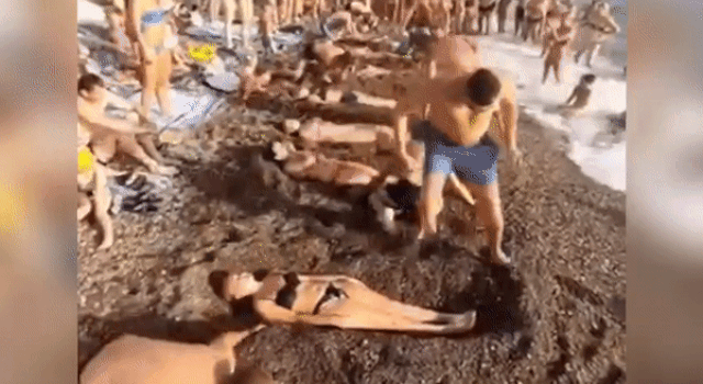 nga ky quac cuoc thi dao ho chon vo tren bai bien