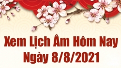 Lịch âm 8/8 - Xem âm lịch hôm nay Chủ nhật ngày 8/8/2021 chính xác nhất - Lịch vạn niên 8/8/2021
