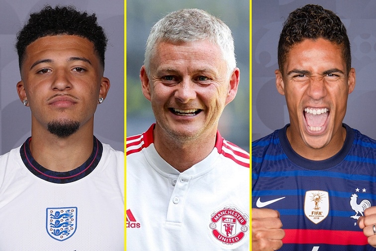 HLV Solskjaer rất phấn khởi khi có Jason Sancho và Raphae Varane. (Nguồn: talkSPORT)