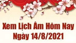 Lịch âm 14/8 - Xem âm lịch hôm nay thứ 7 ngày 14/8/2021 chính xác nhất - Lịch vạn niên 14/8/2021