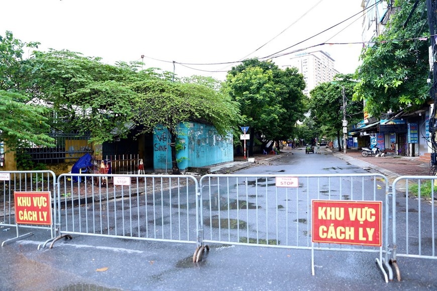 Trưa ngày 27/8, Hà Nội thông báo có 32 ca mắc mới trên địa bàn, quận Hoàng Mai có 10 ca