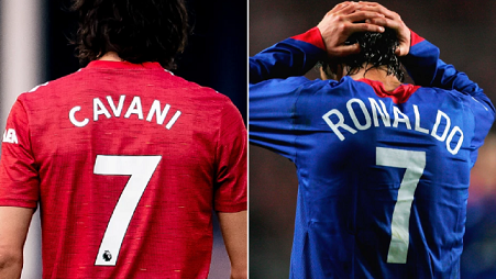 Man Utd: Dự đoán Ronaldo sẽ mặc áo số 7 huyền thoại, Cavani rất vui lòng nhường lại Man Utd: Dự đoán Ronaldo sẽ mặc áo số 7 huyền thoại, Cavani rất vui lòng nhường lại