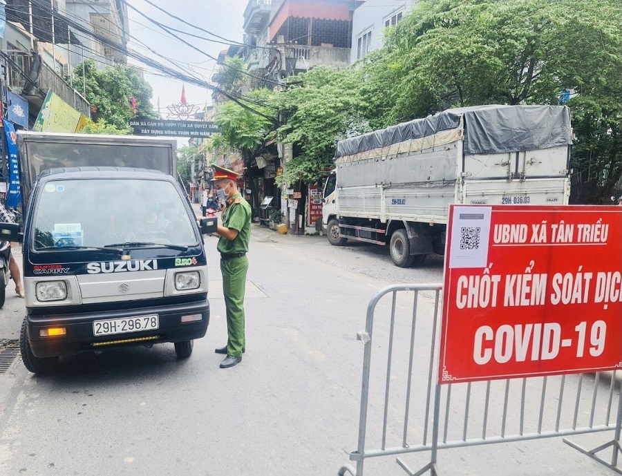 Hà Nội điều chỉnh kiểm tra giấy đi đường có mã QR Code