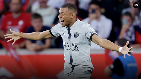 Mbappe ghi bàn mở tỷ số cho PSG ở giây thứ 8. (Nguồn: Getty Images)