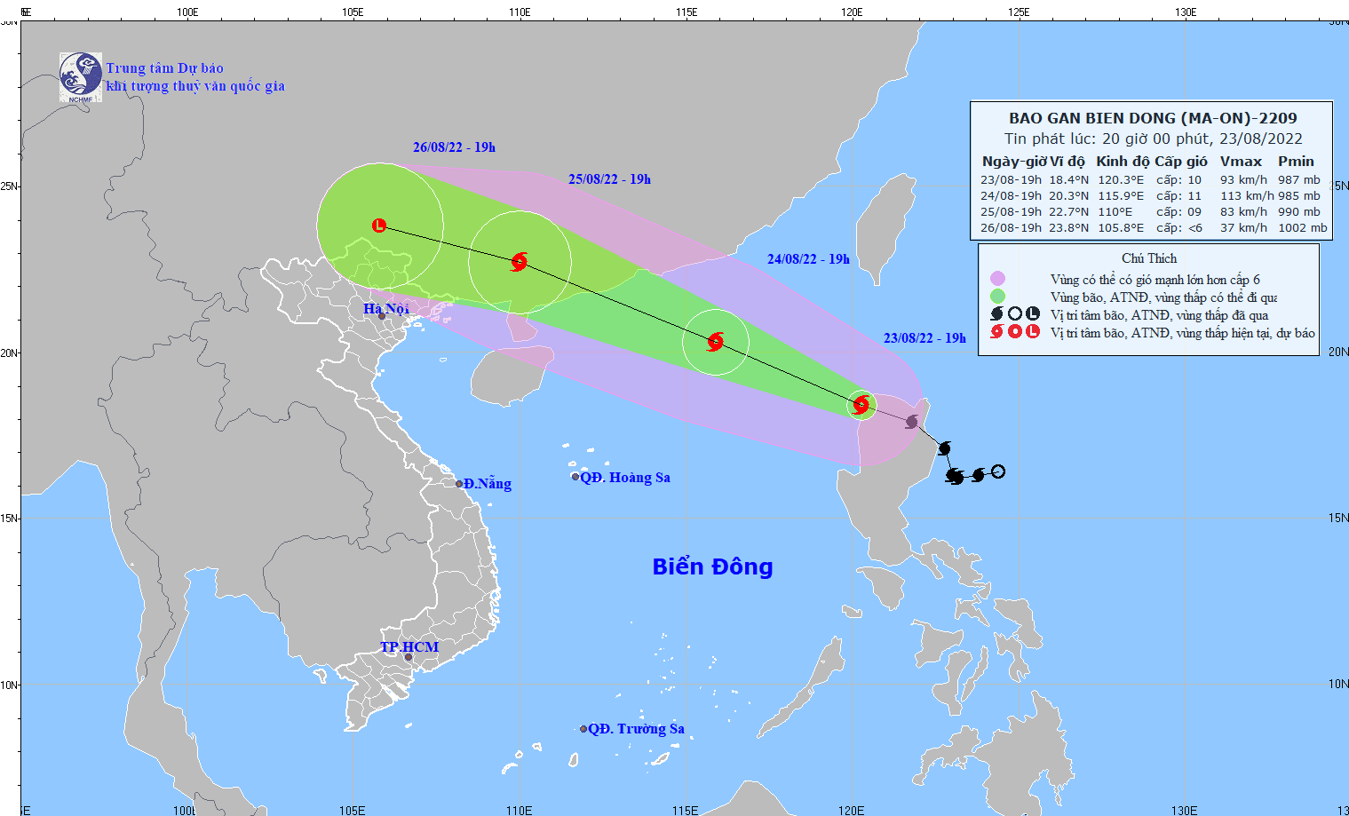 Trung Quốc: Bão Ma-on gây mưa lớn và lũ lụt; hạn hán tiếp diễn tại một số khu vực