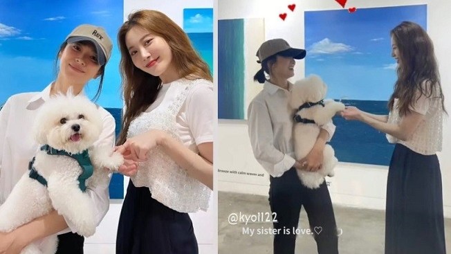 Song Hye Kyo tươi tắn dự triển lãm tranh của bạn thân