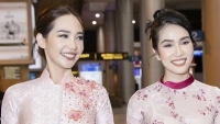 Những hoa hậu quốc tế chọn áo dài Ngô Nhật Huy khi đến Việt Nam