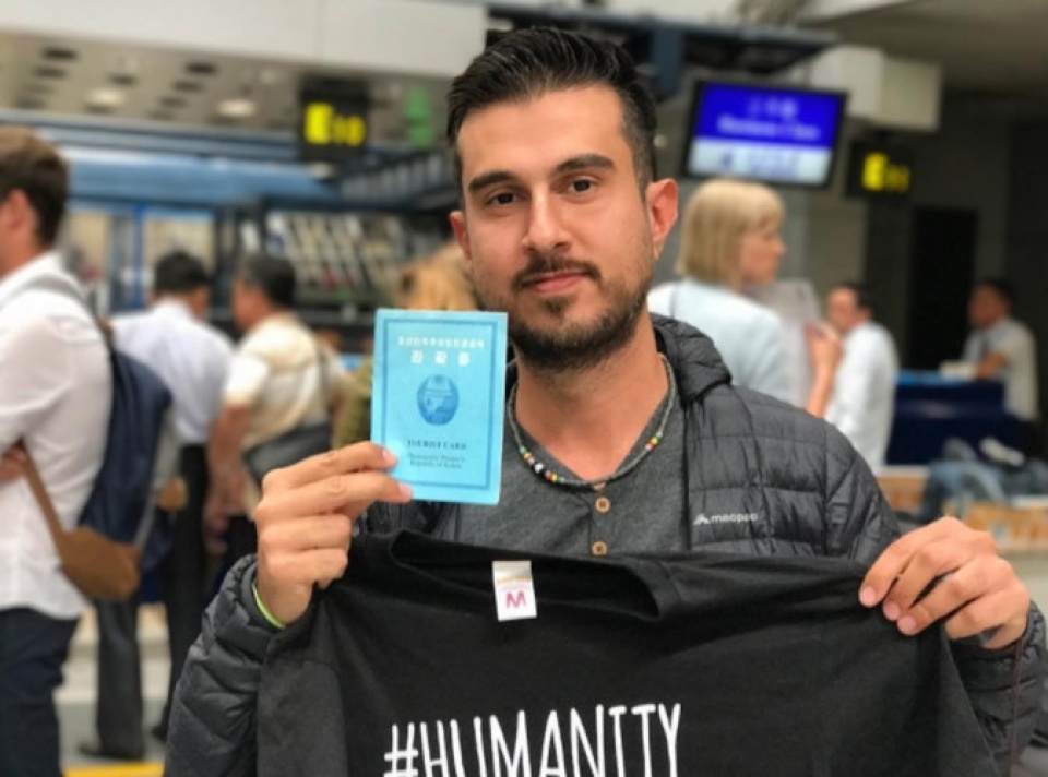 hinh anh nhung du khach my cuoi cung den tham trieu tien