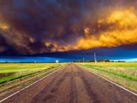 Ấn tượng bộ ảnh màu về mắt bão và lốc xoáy ở Mỹ