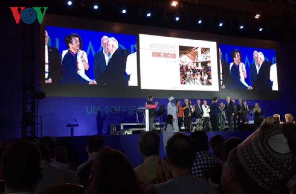 kien truc su viet nam dau tien nhan giai thuong cua hoi kts the gioi