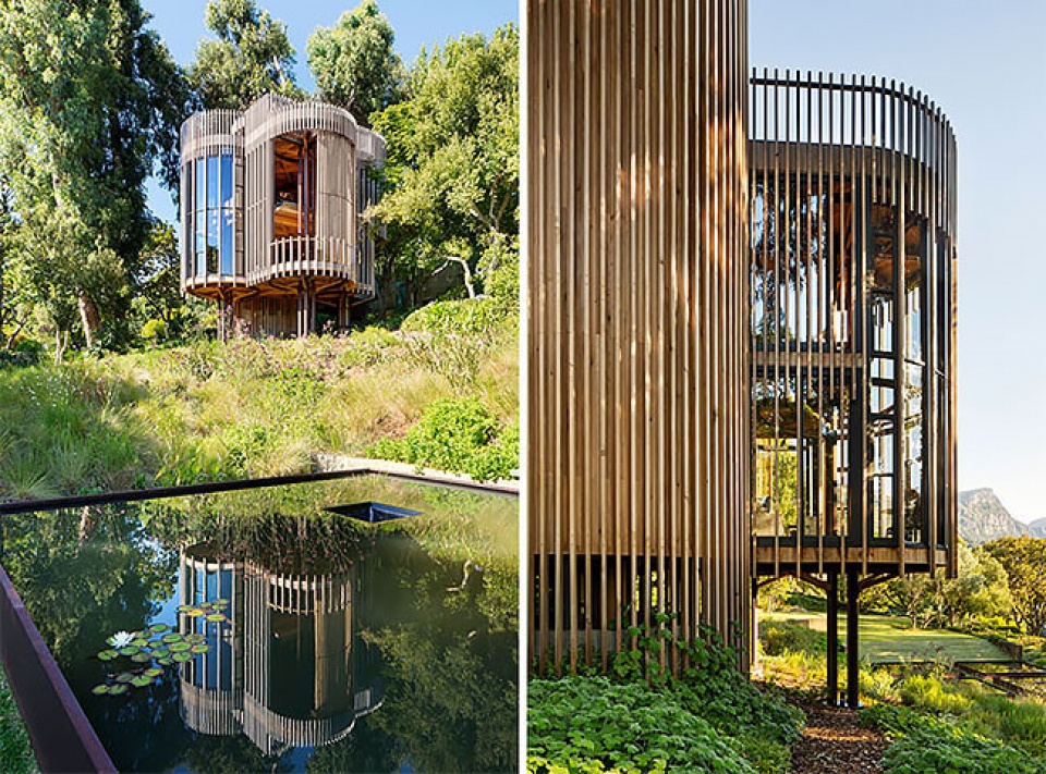 Nhà gỗ hình lon bia có một không hai nằm giữa rừng nha go hinh lon beer co mot khong hai nam giua rung