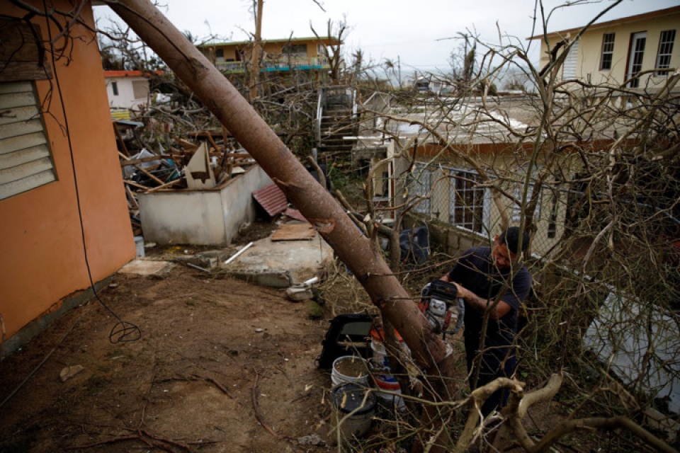 puerto rico doi mat tham hoa sau khi bi bao maria quan nat