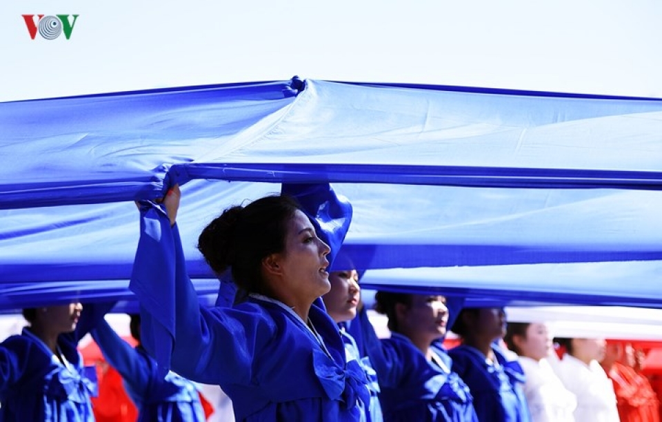 trieu tien diem dac biet trong le dieu binh dieu hanh mung quoc khanh