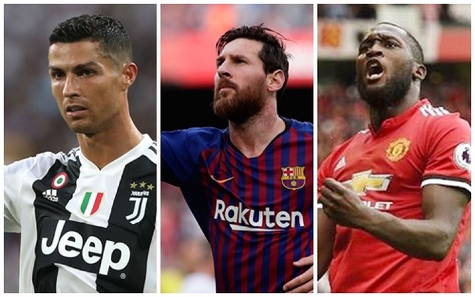 15 tien dao xuat sac nhat nam 2018 lukaku sanh ngang messi va ronaldo