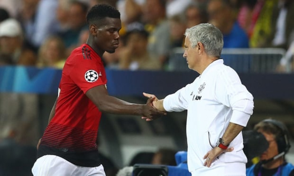 paul pogba roi rit cam on hlv mourinho
