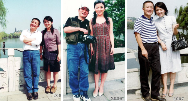 trung quoc cac buc anh chup bo va con gai tai mot dia diem suot 40 nam