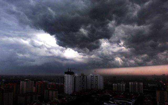 du bao thoi tiet ngay va dem nay 219 ca nuoc co may mua rao va dong vai noi