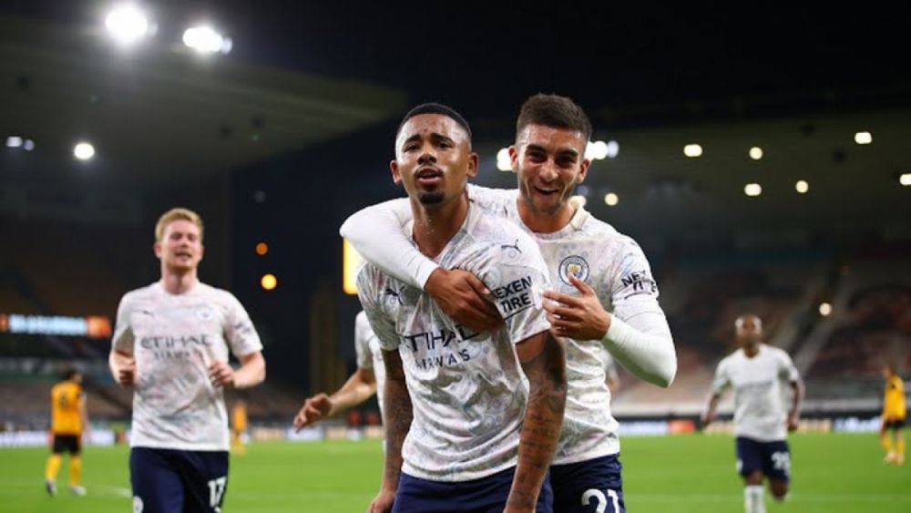 Man City có trận thắng đầu trước Wolves. (Nguồn: Reuters) man-city