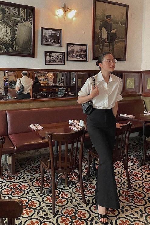 Hoa hậu Phương Khánh giản dị khi làm cô giao dạy thuê