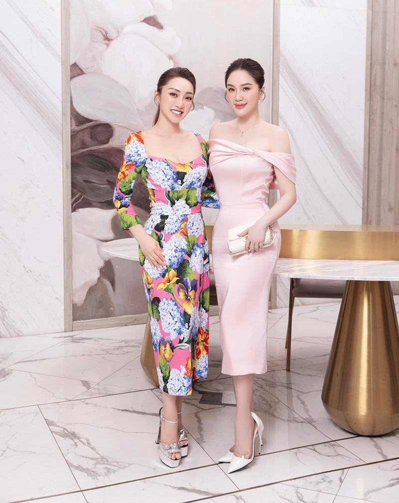 ca sĩ Bảo Thy và doanh nhân Lý Thùy Trang
