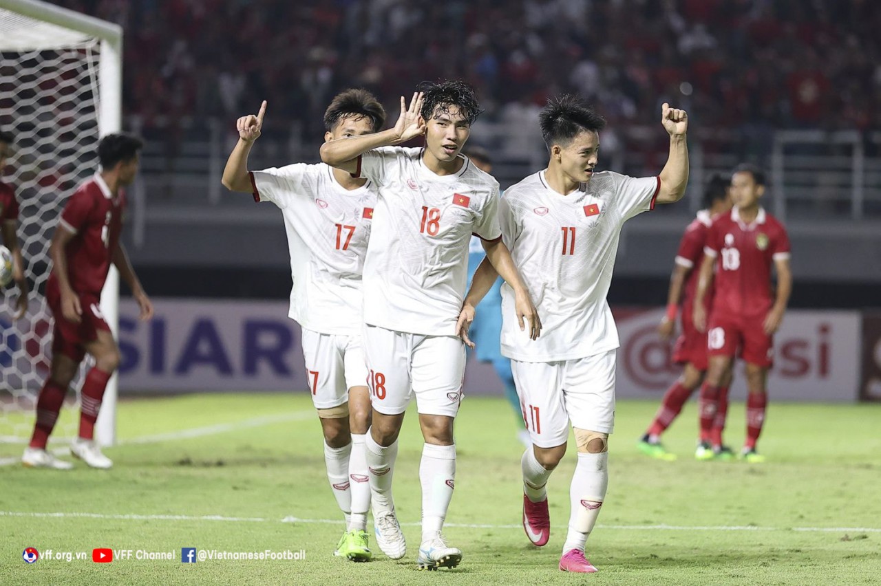 U20 Indonesia và U20 cùng vào VCK U20 châu Á 2023