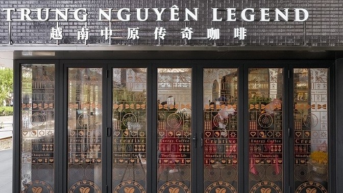Thế giới cà phê Trung Nguyên Legend đầu tiên trên thế giới
