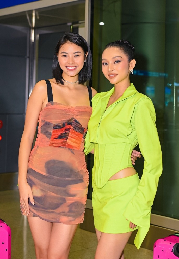 Lâm Thu Hồng lên đường đi thi The Miss Globe 2022