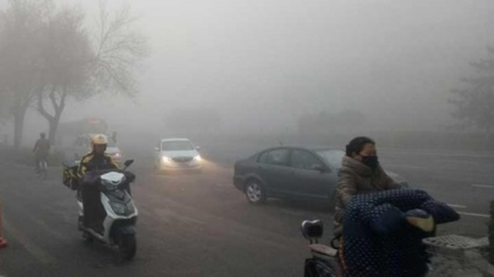 Chất lượng không khí ở Bắc Kinh xuống thấp chat luong khong khi o bac kinh xuong thap